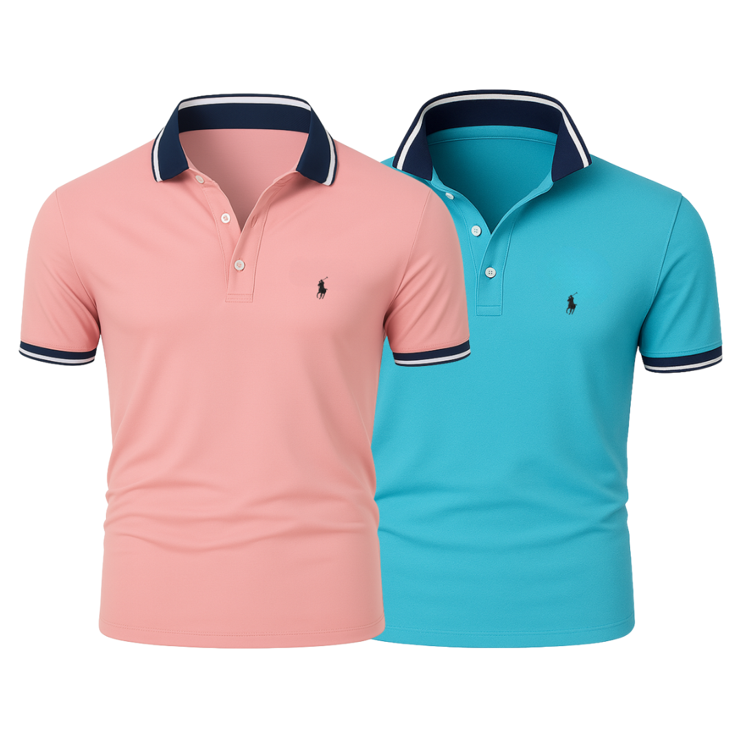 (BUY 1, GET 2) - Premiere Polo Shirt Kit – Professional Line by R&L (2-Pack)