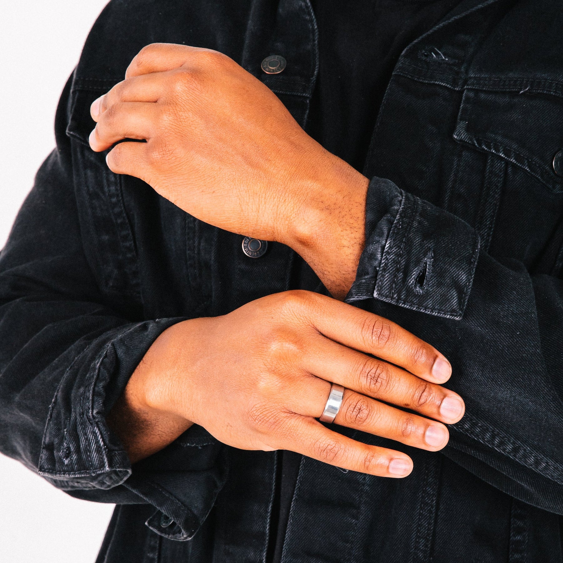 Core Mens Stainless Steel Ring