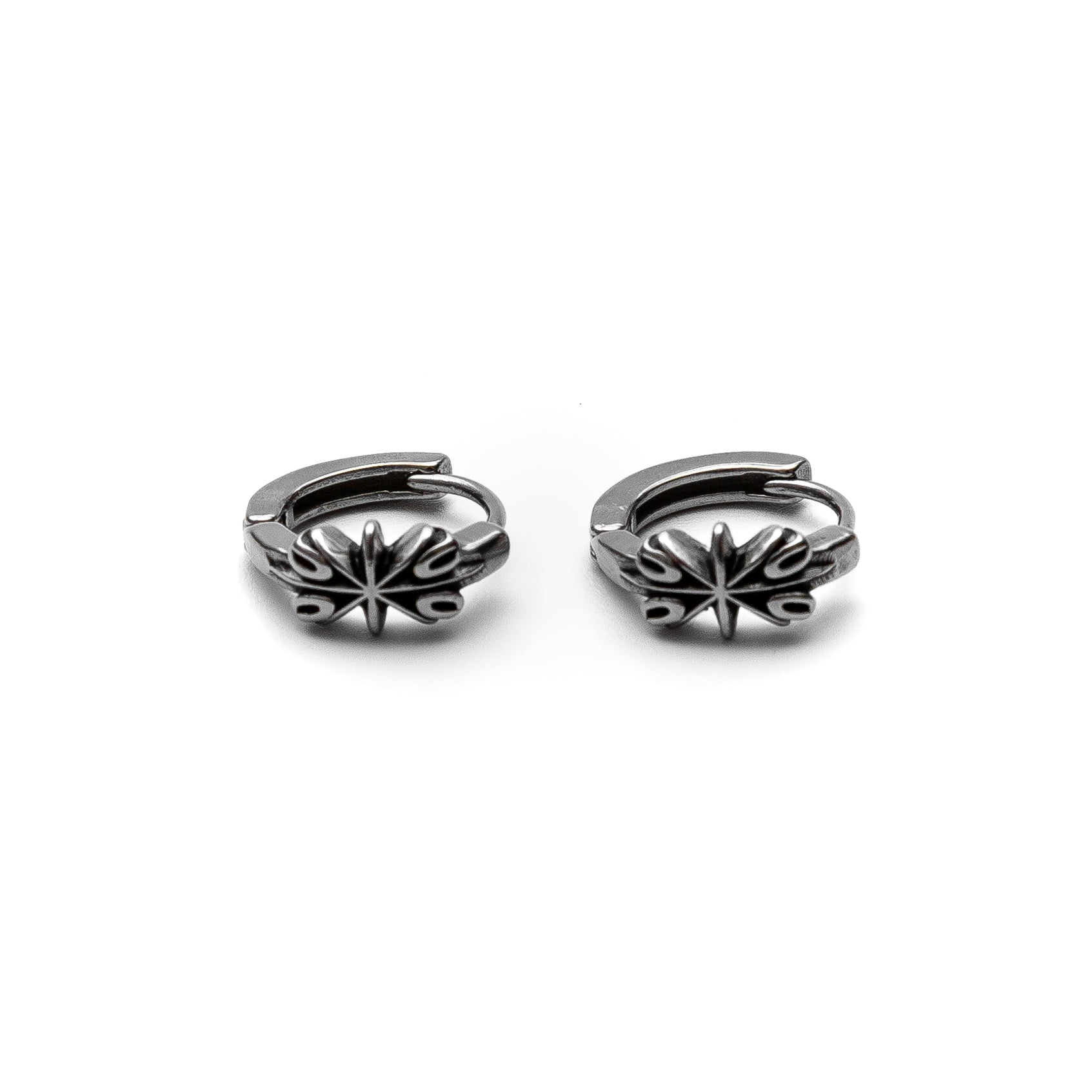 Crux Mens Stainless Steel Earrings