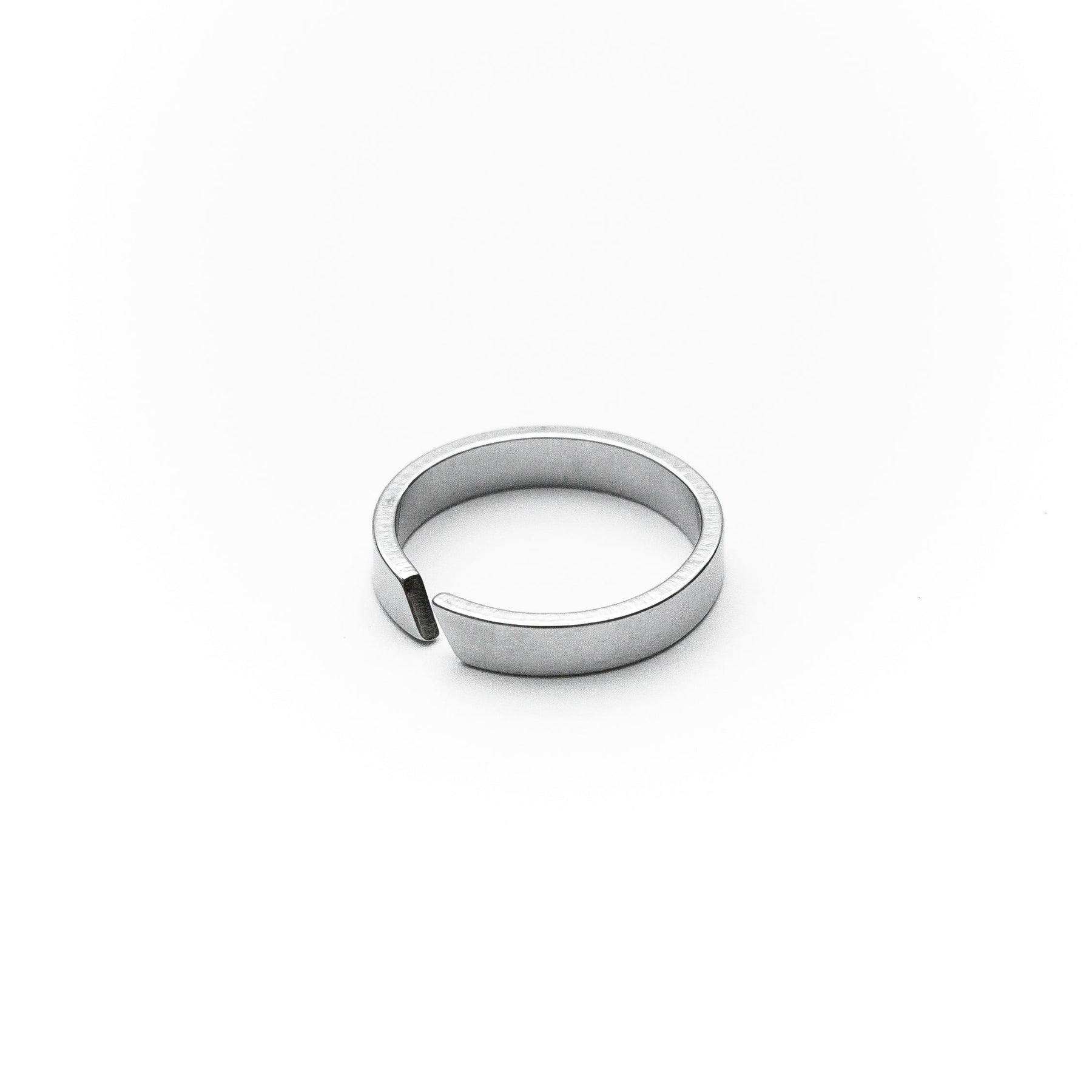 Echo Mens Stainless Steel Ring