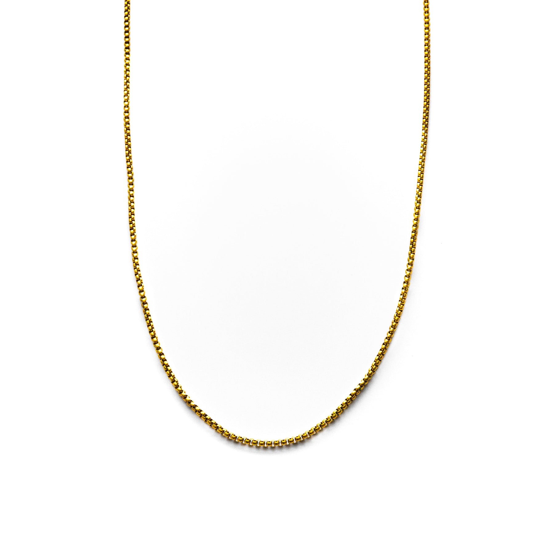 Grindline Men's Gold Stainless Steel Chain