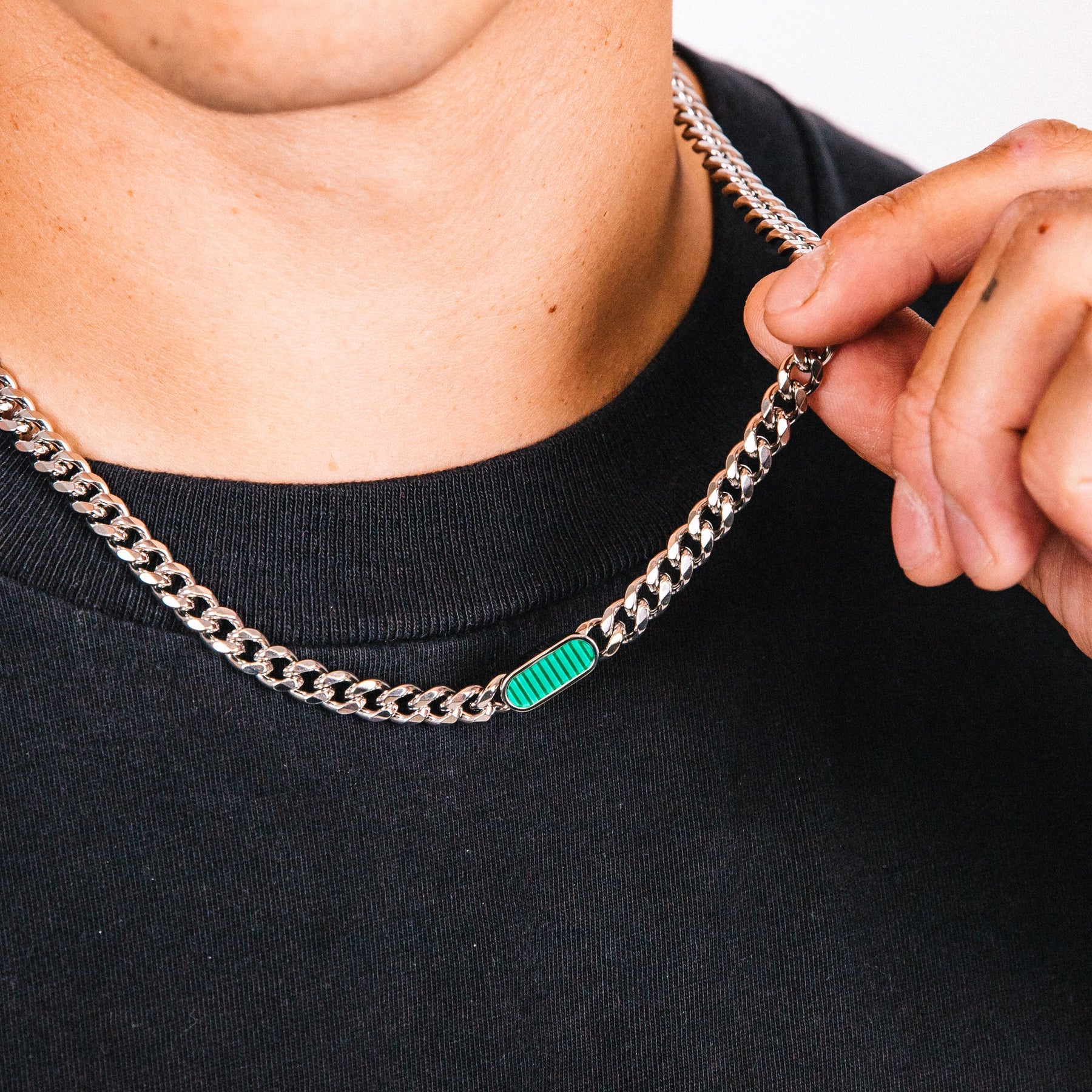 Emerald Riot Men's Chain
