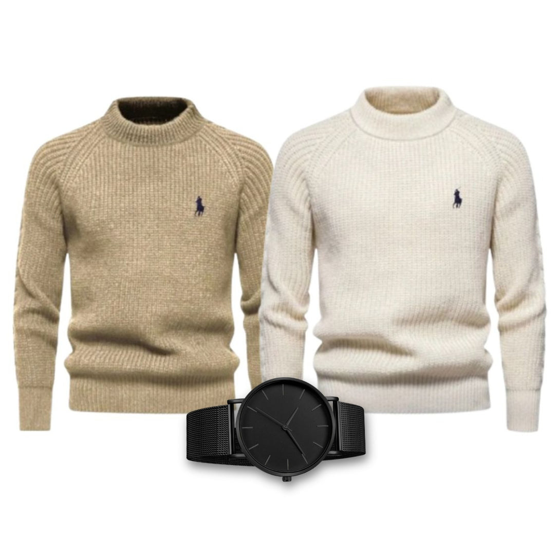 Kit R&L - 2 Premium Jumpers + Exclusive Watch