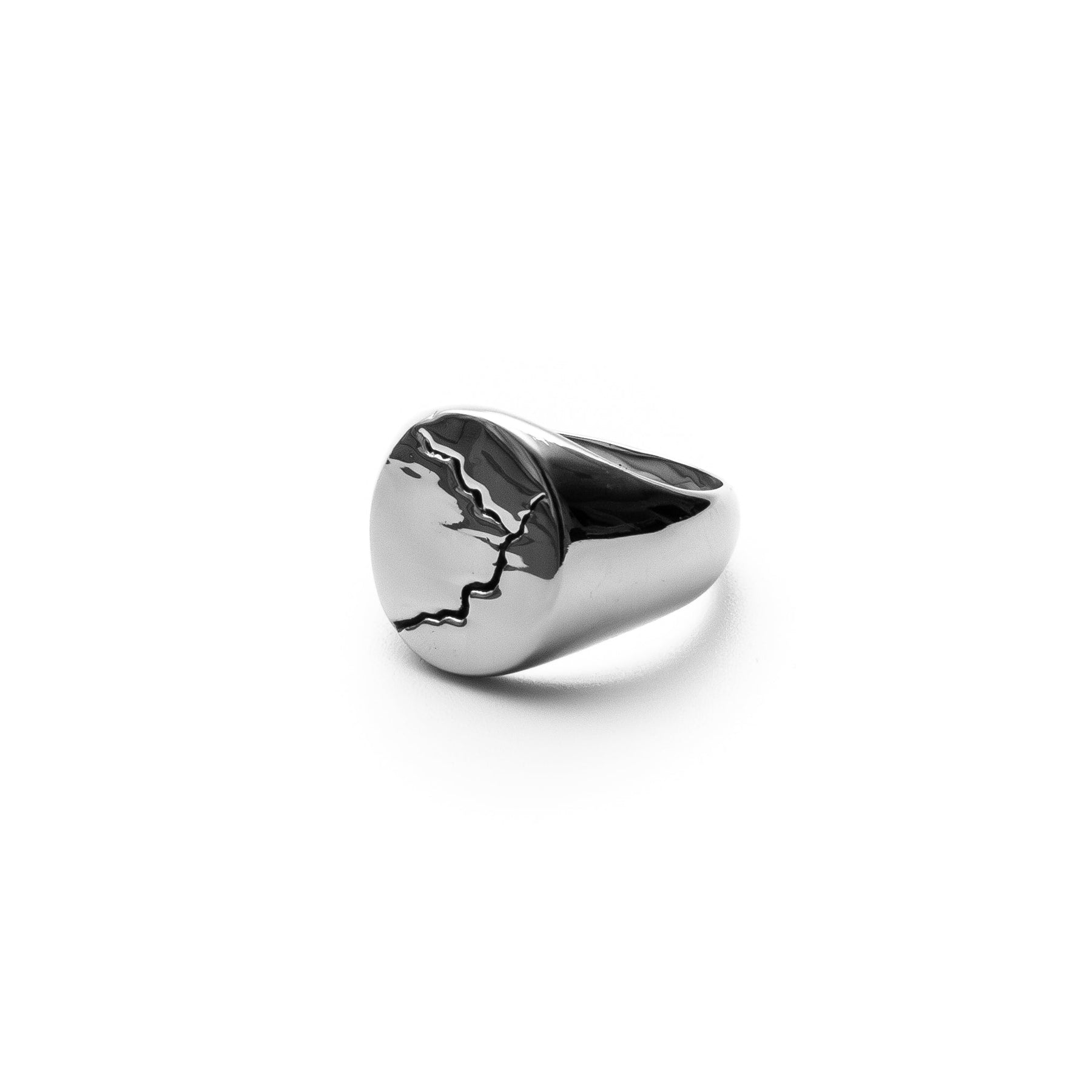 Rift Mens Stainless Steel Ring