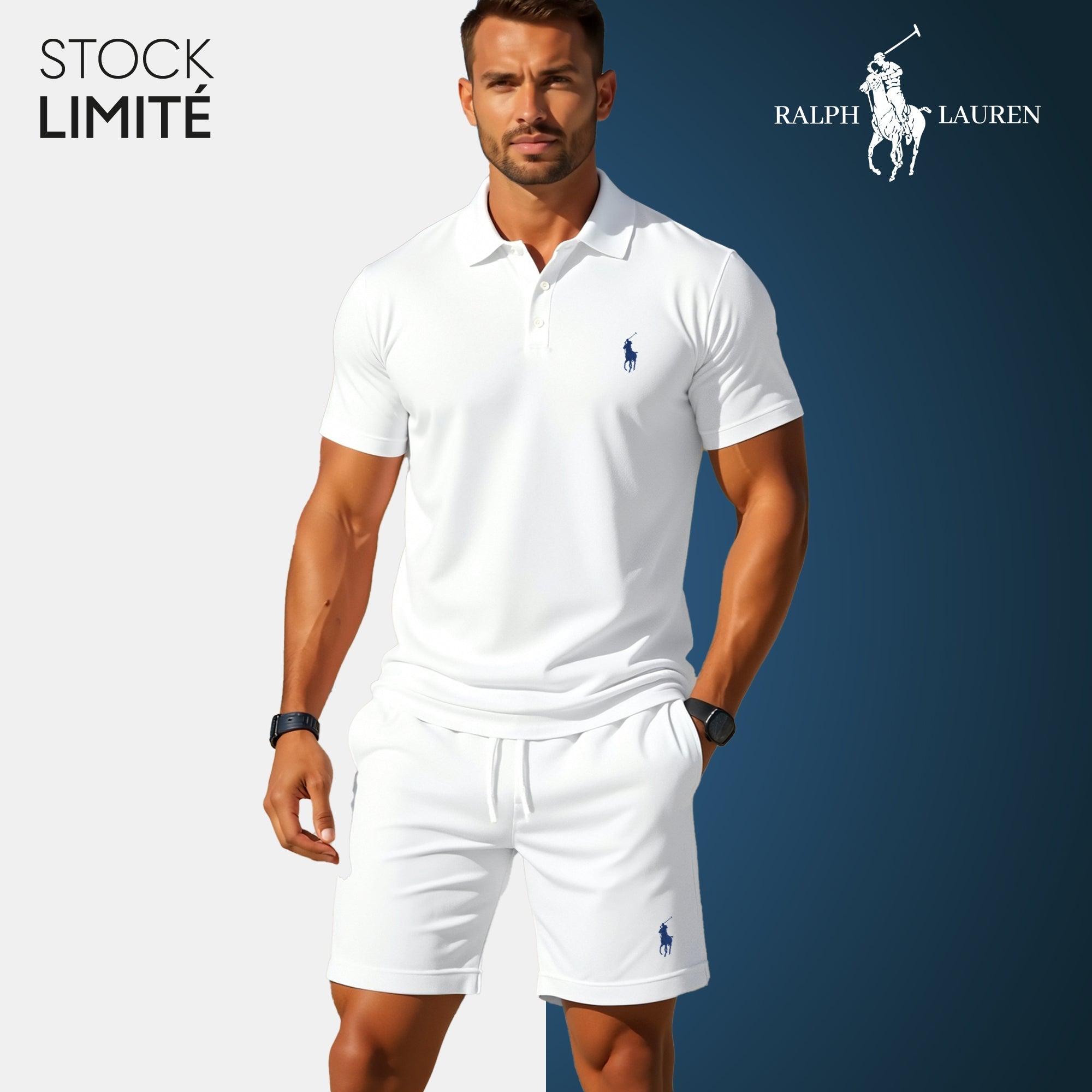 RL Men's Polo & Shorts Set | Limited Edition