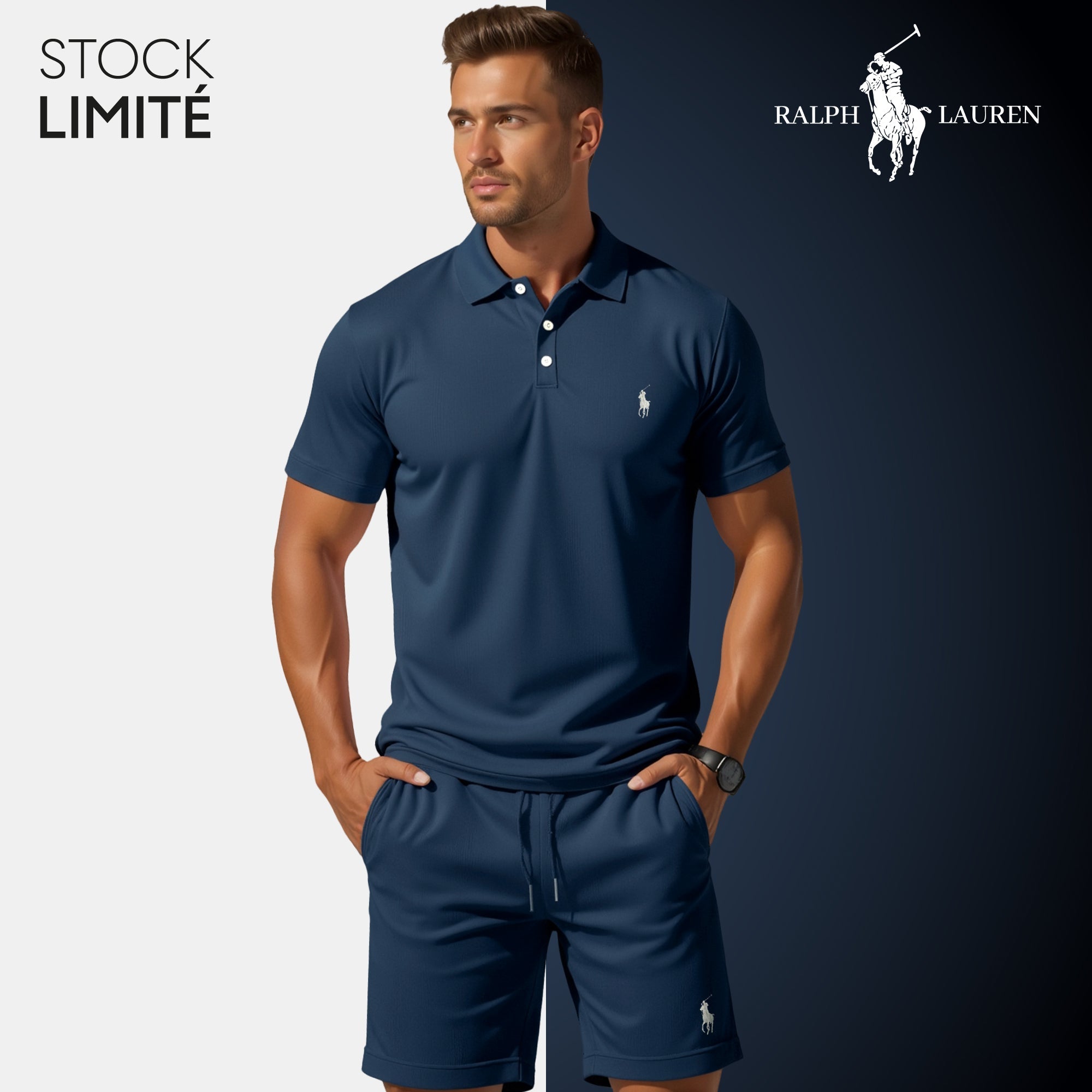 RL Men's Polo & Shorts Set | Limited Edition
