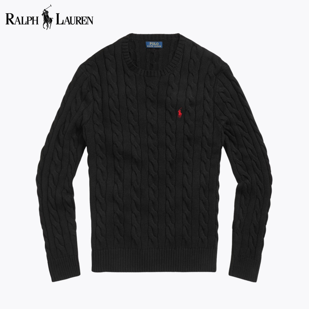 RL Cable-Knit Cotton Jumper – Buy 1, Get 1 Free