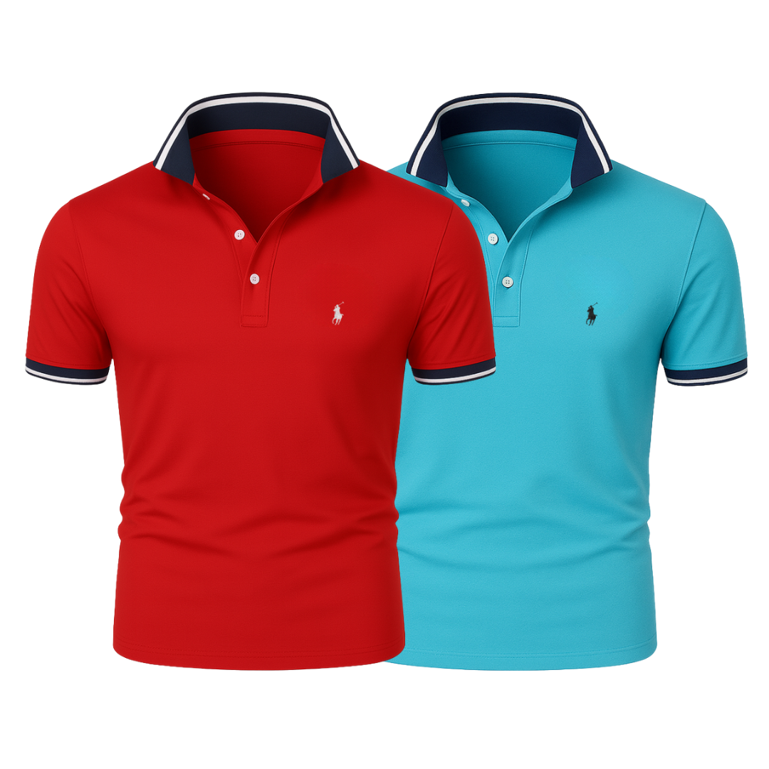 (BUY 1, GET 2) - Premiere Polo Shirt Kit – Professional Line by R&L (2-Pack)