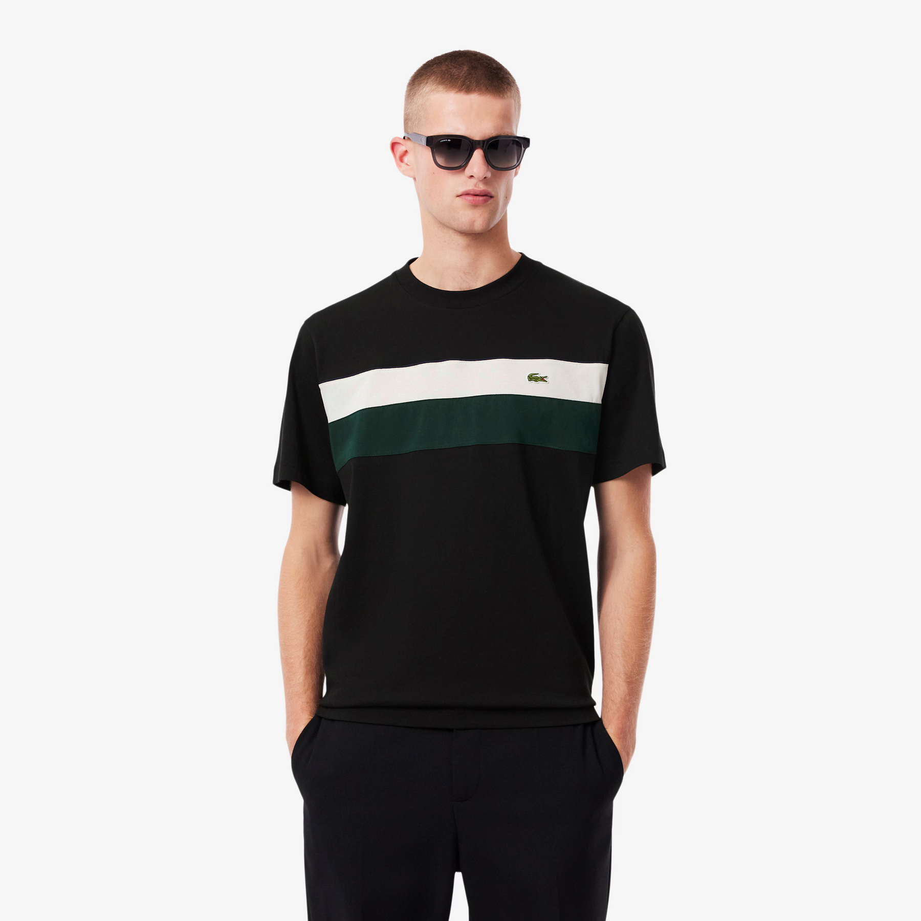 Men’s 3-Pack Cotton T-Shirts – Colour-Block Classic Fit