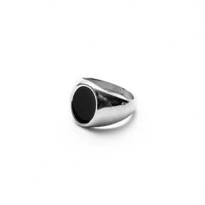 Anel Masculino Aço Inoxidável Black Eye