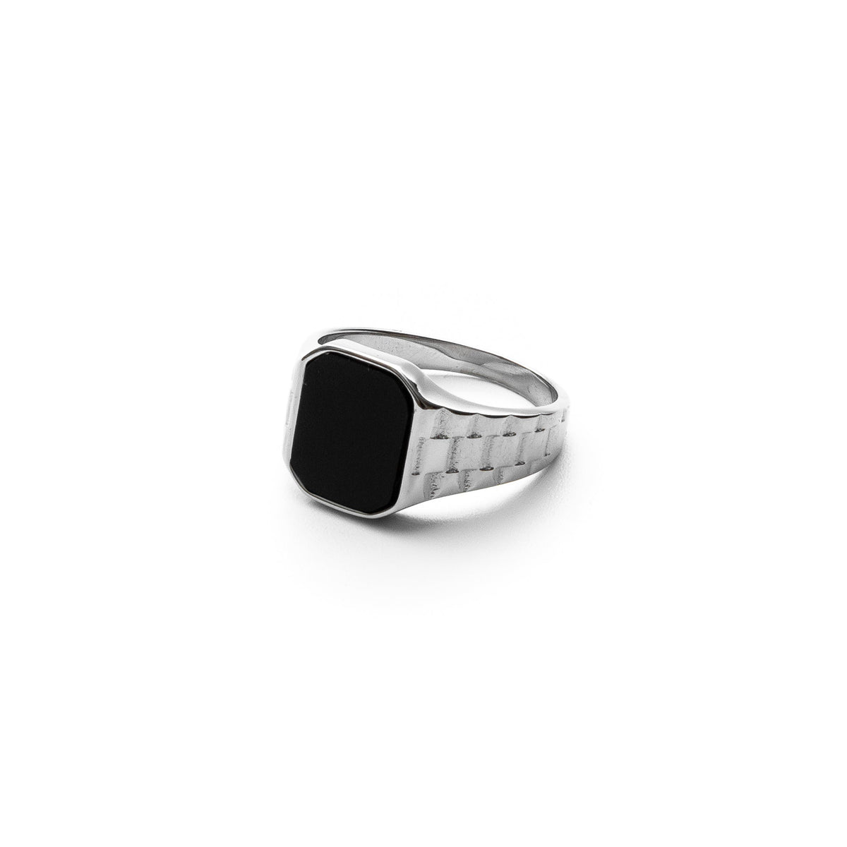 Anel Masculino Aco Inoxidavel Monarca Black