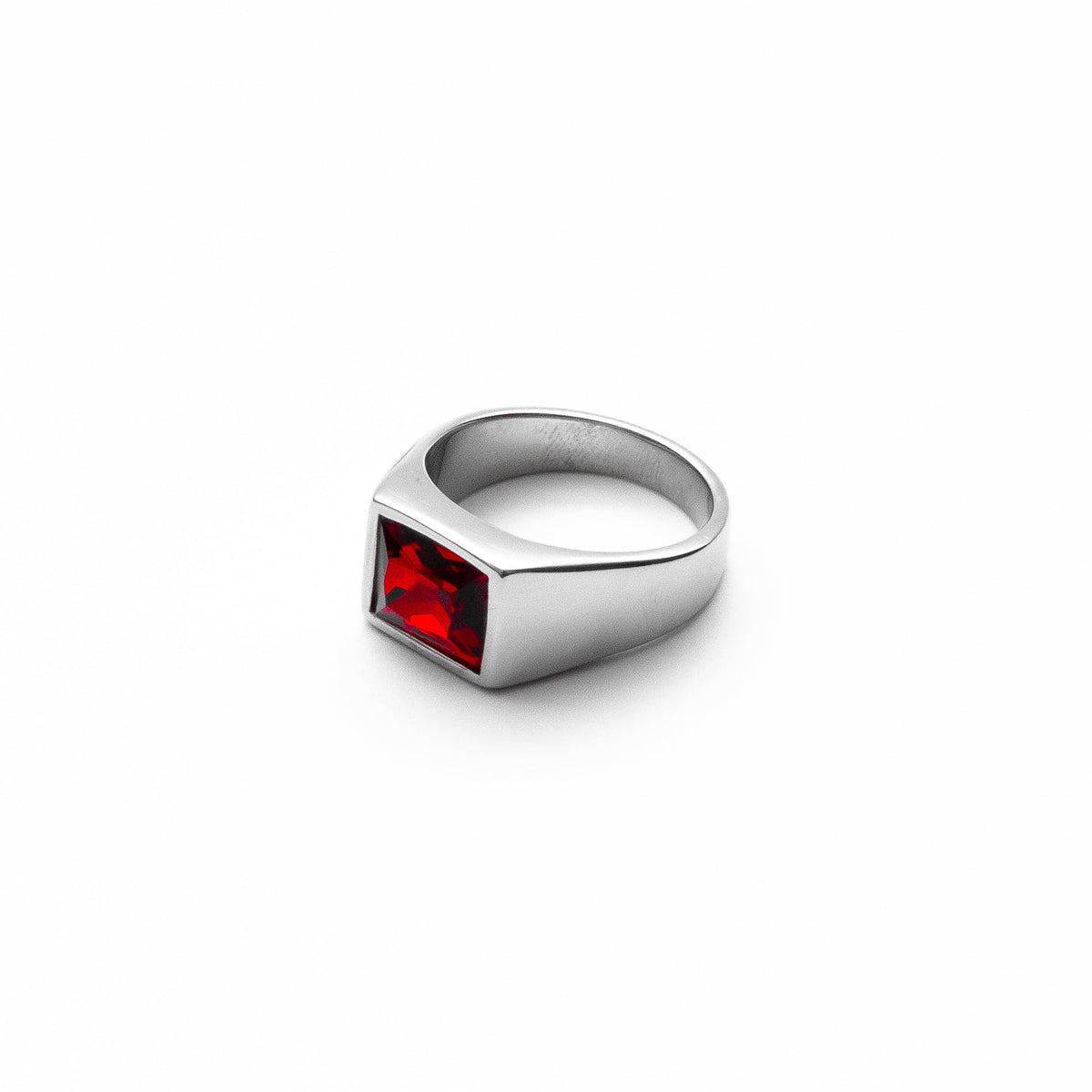 Anel Masculino Aco Inoxidavel Red Opium