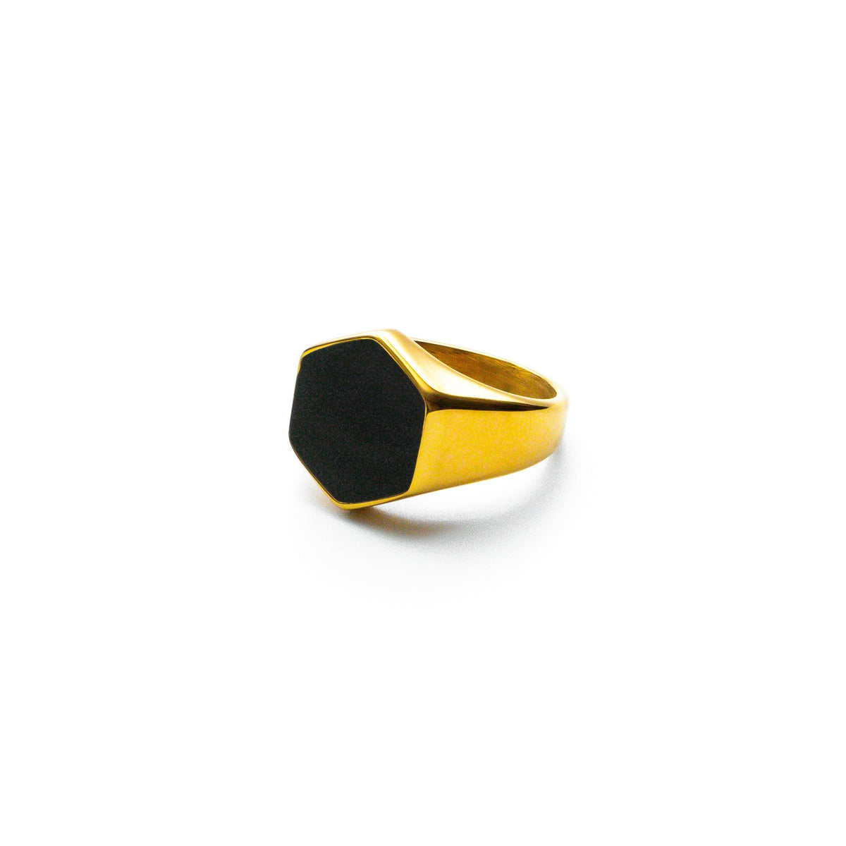 Anel Masculino Dourado Daros