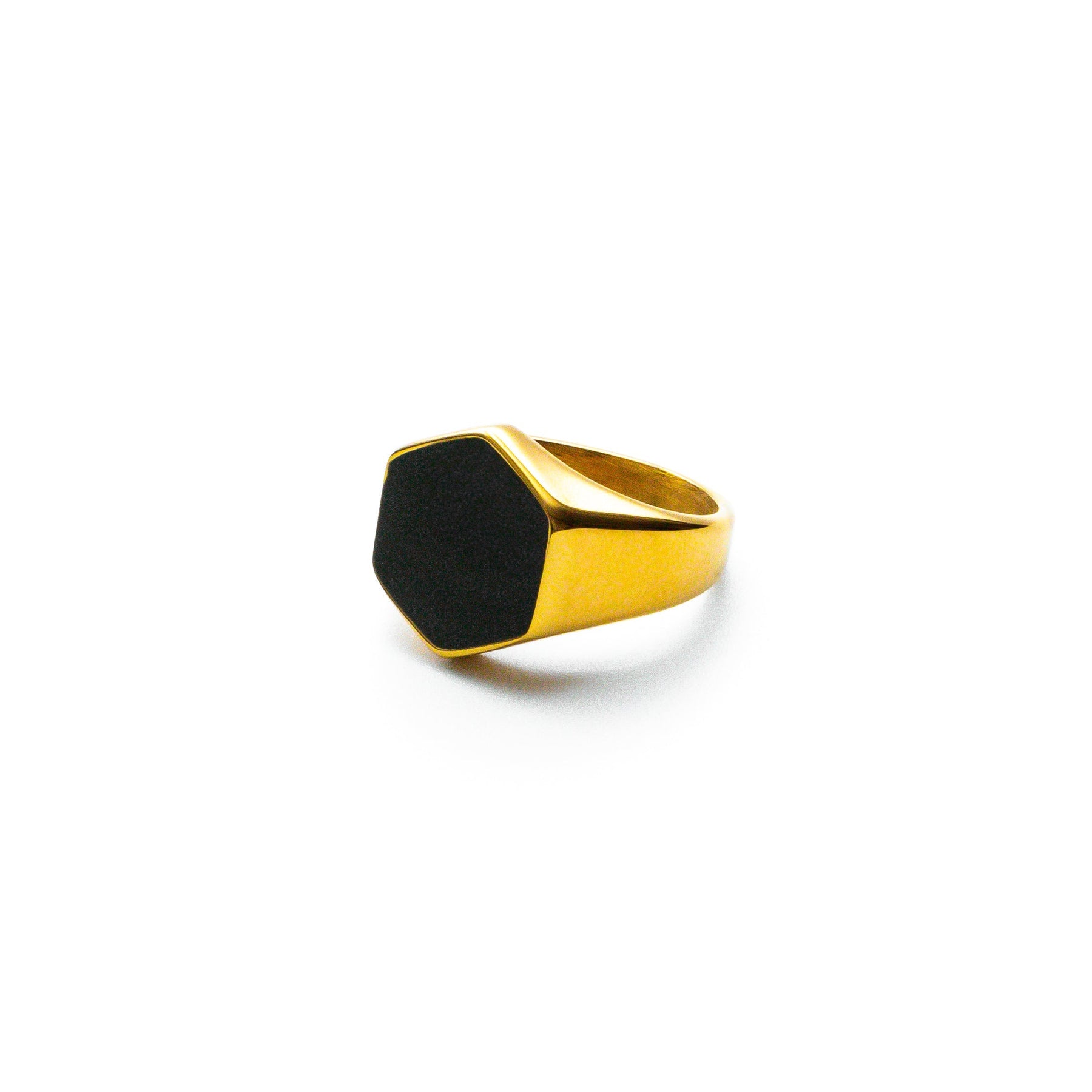 Anel Masculino Dourado Daros