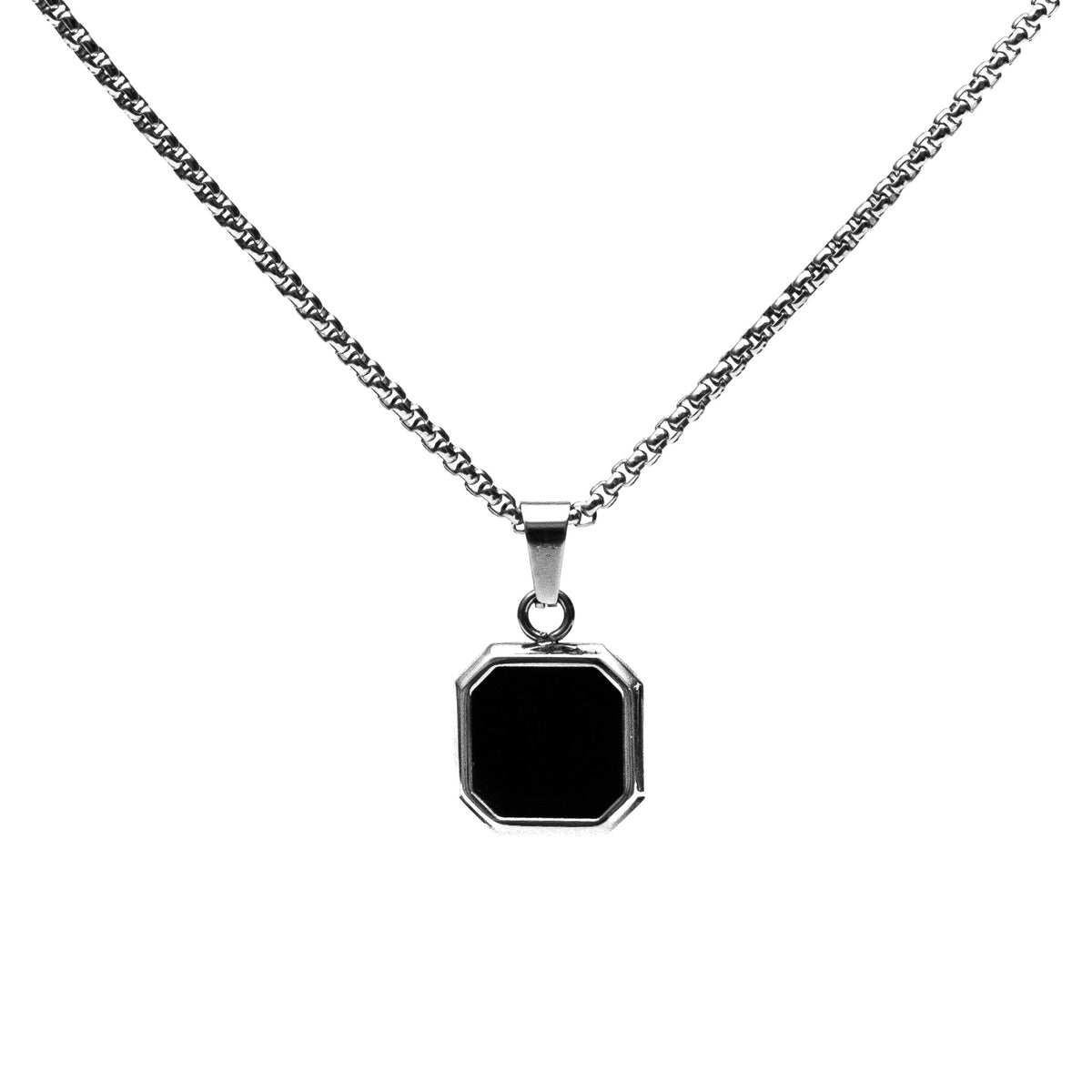 Black Icon Men's Stainless Steel Chain