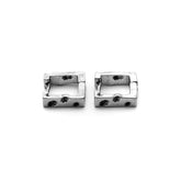 Cage Mens Stainless Steel Earrings