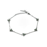 Calista Black Mens Stainless Steel Bracelet
