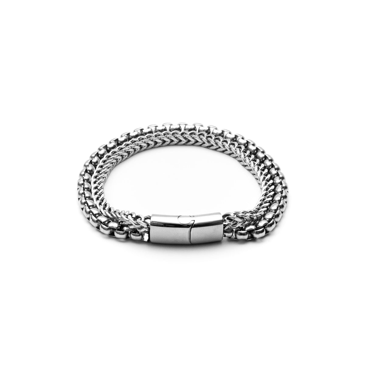 Cascades Men's Stainless Steel Bracelet
