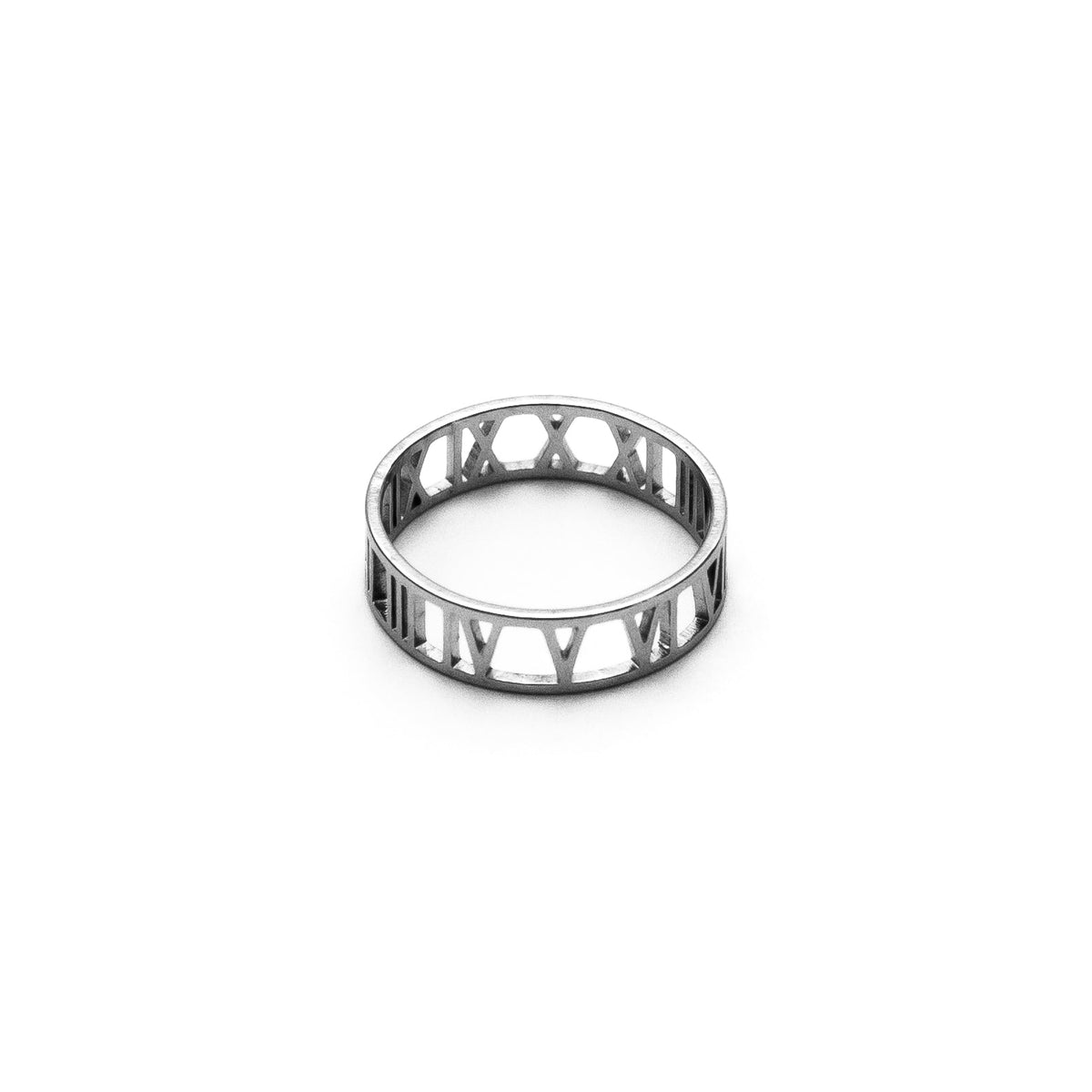 Chrono Men's Stainless Steel Ring