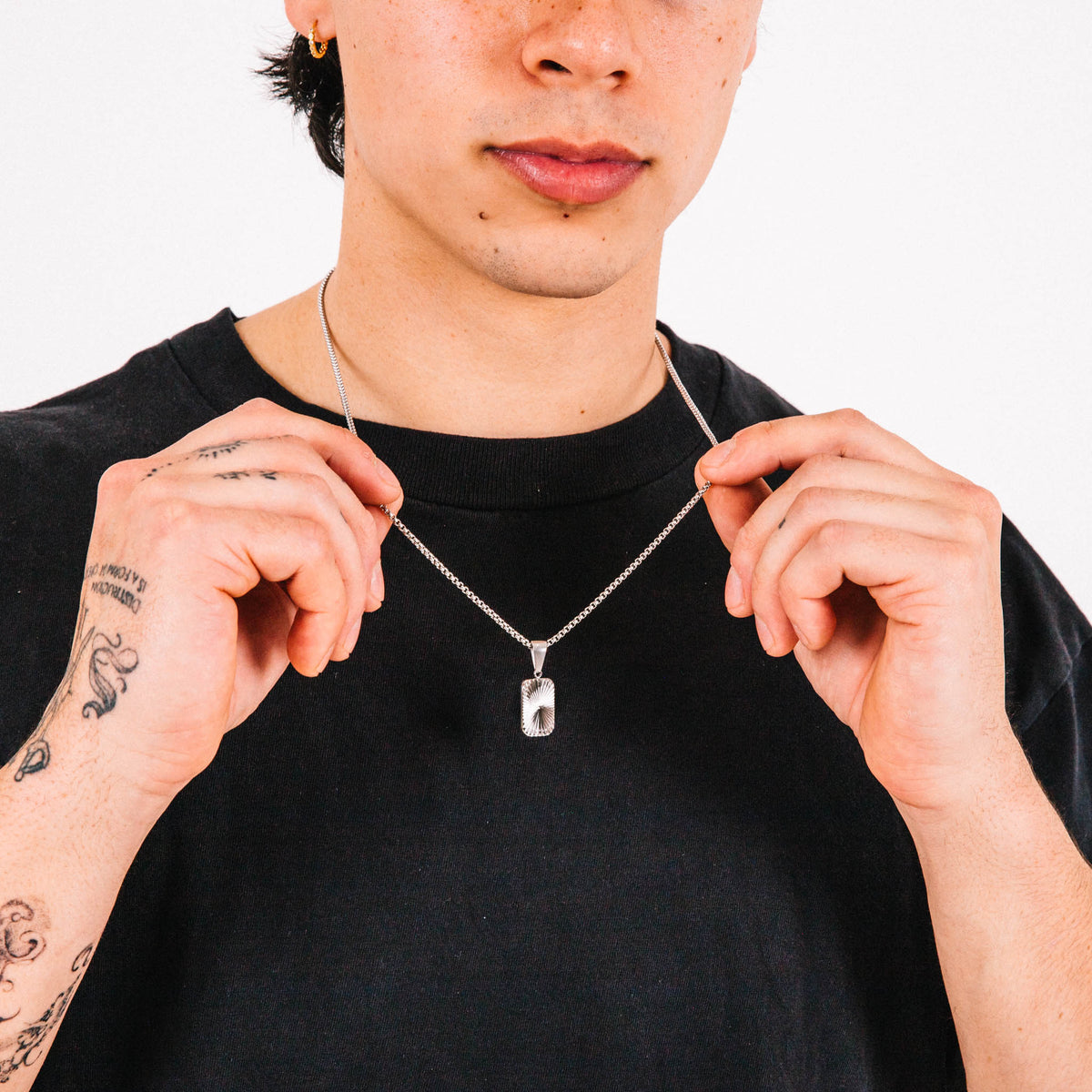 Corrente Masculina Aco Inoxidavel Eclipse