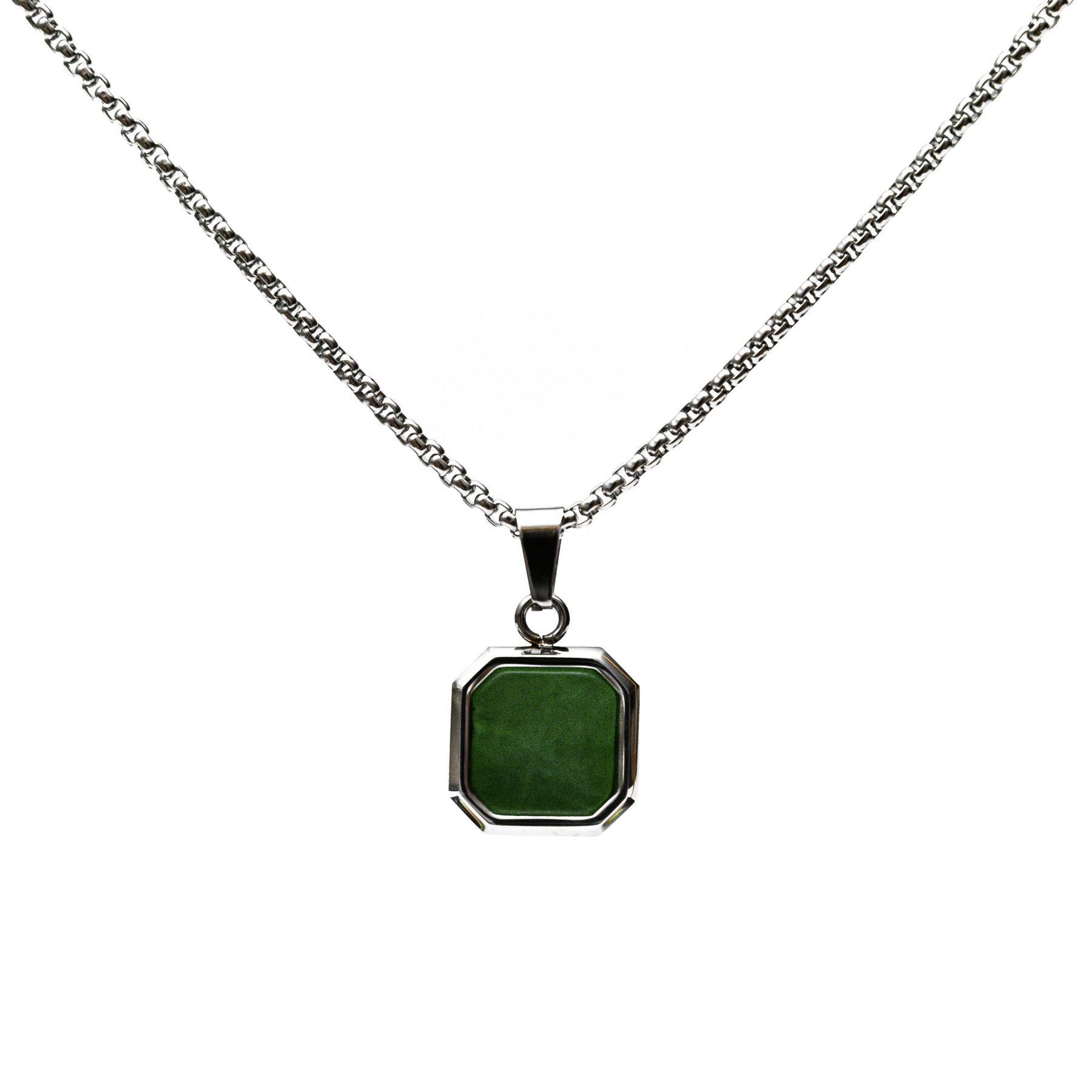 Corrente Masculina de Aço Inoxidável Jade 1