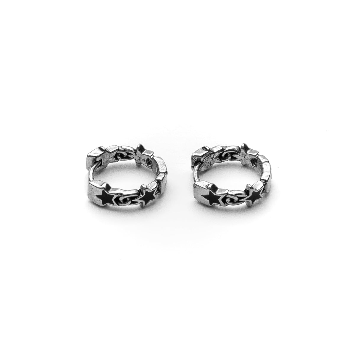 Cosmic Mens Stainless Steel Earrings