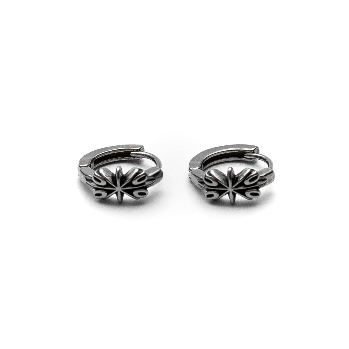 Crux Mens Stainless Steel Earrings