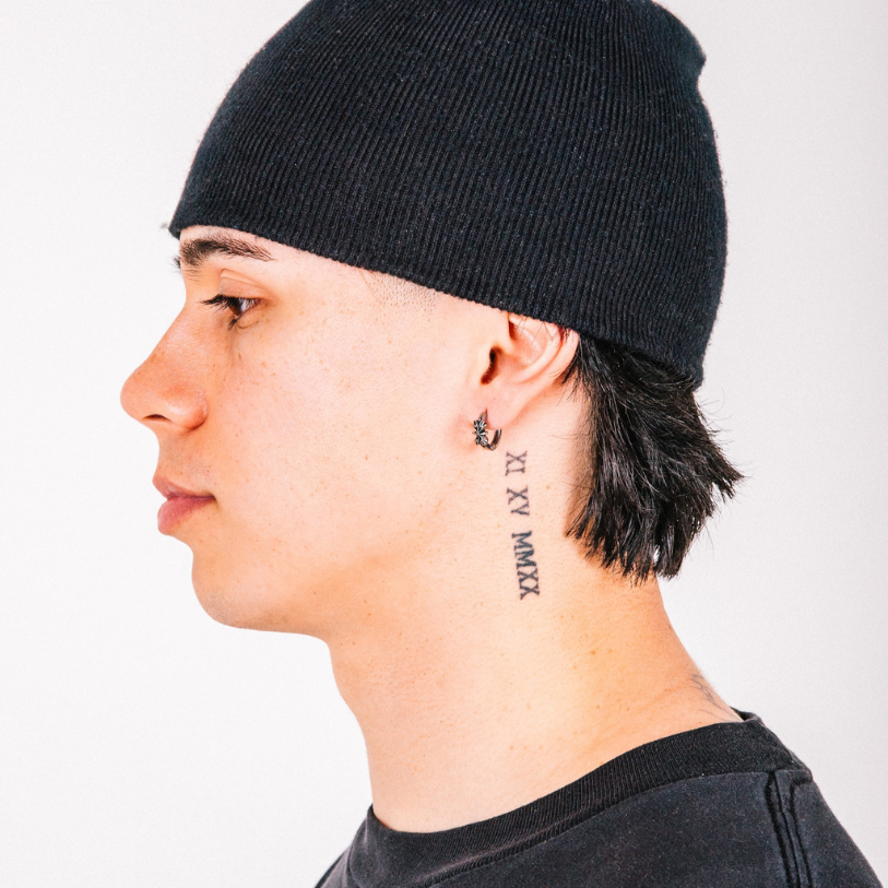 Crux Mens Stainless Steel Earrings