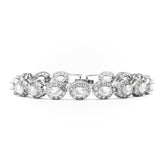 Glace Halo Cut Mens Bracelet