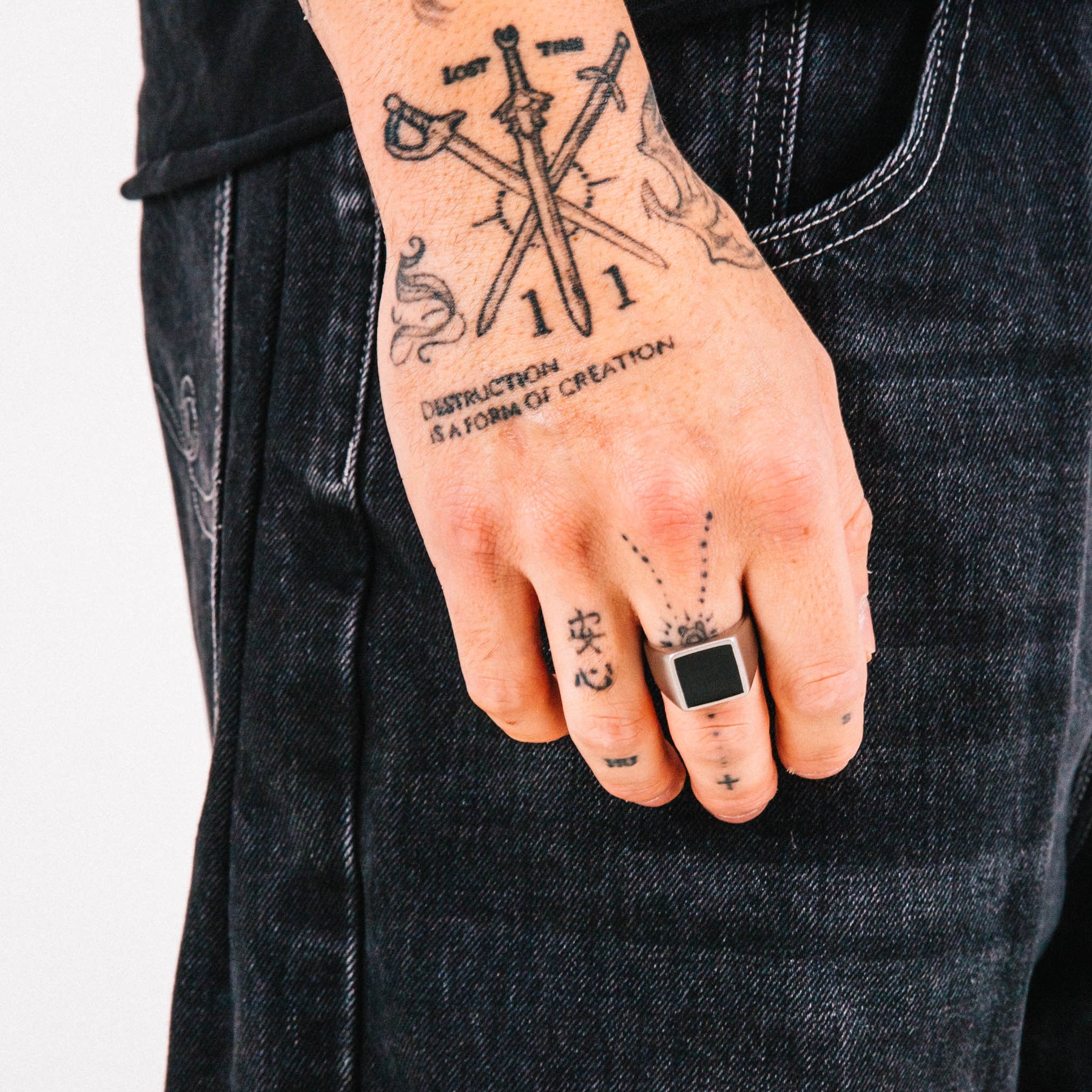 Guard Men's Stainless Steel Ring