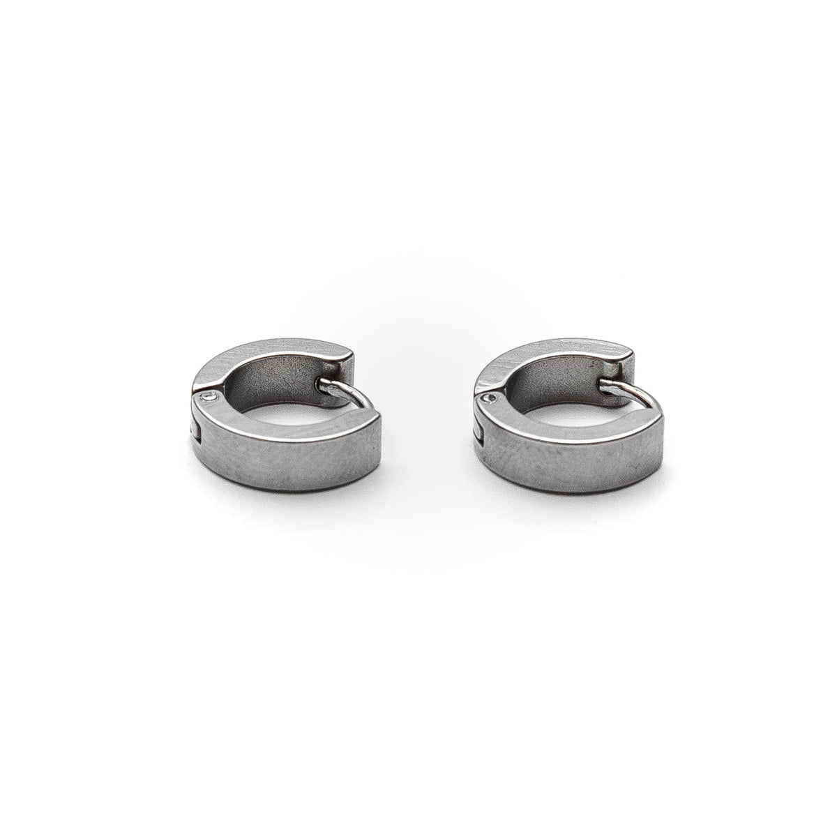 Halo Mens Stainless Steel Earrings