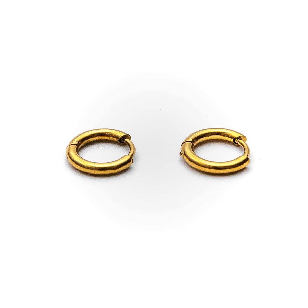 Brinco Argola Masculino Dourado Rimi