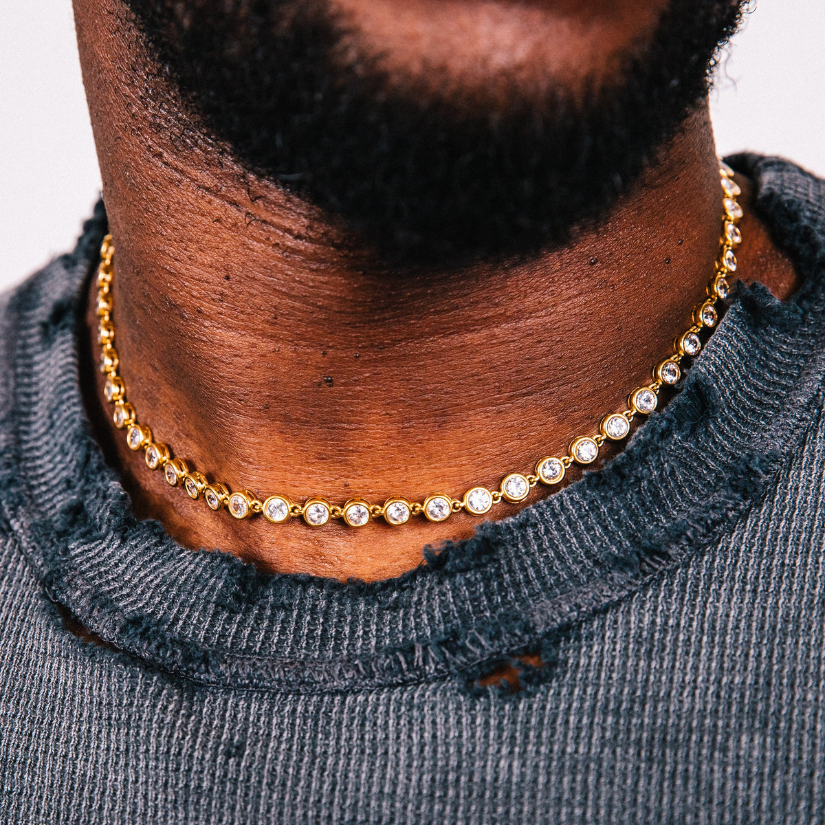Glacé Cristallo Chain (Gold)