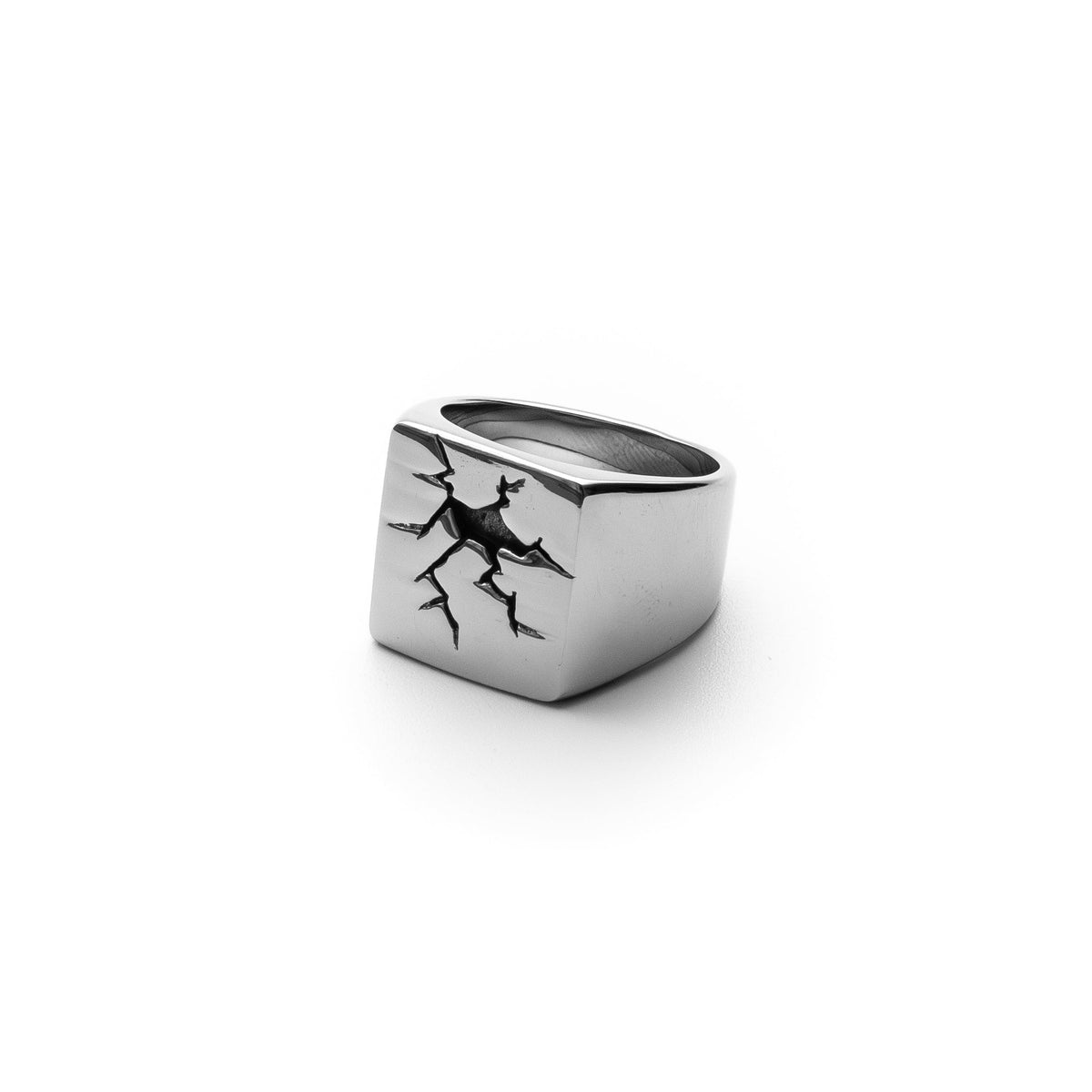 Impact Mens Stainless Steel Ring