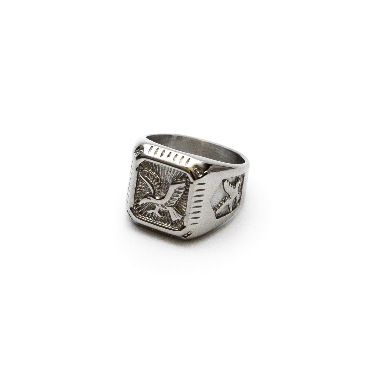Mafioso Mens Stainless Steel Ring