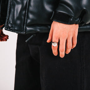 Matrix Mens Stainless Steel Ring