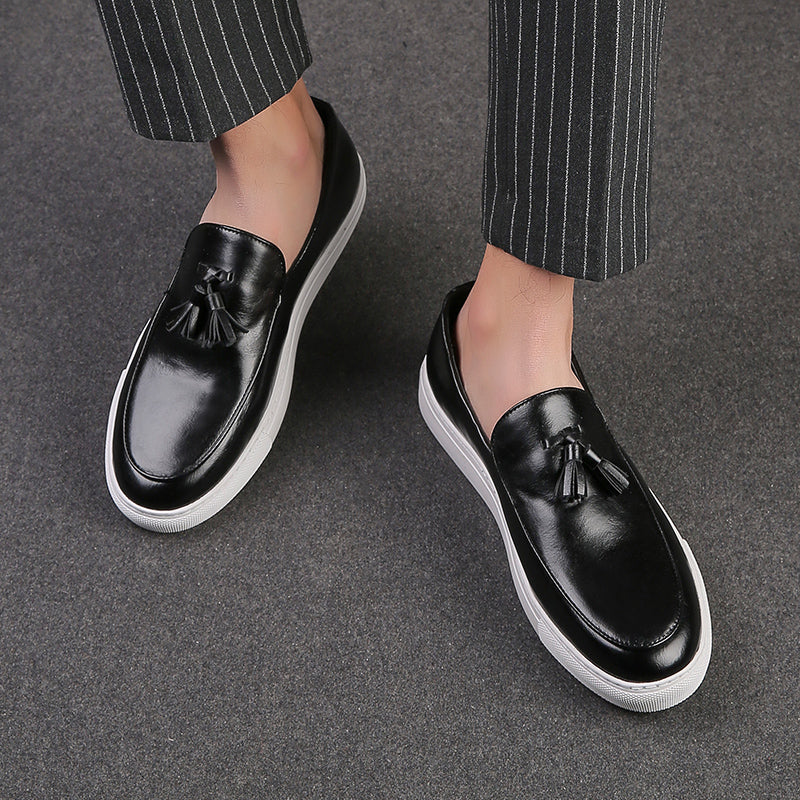 Men’s Leather Shoe Masson black