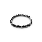 Merlo Men's Stainless Steel & Leather Bracelet