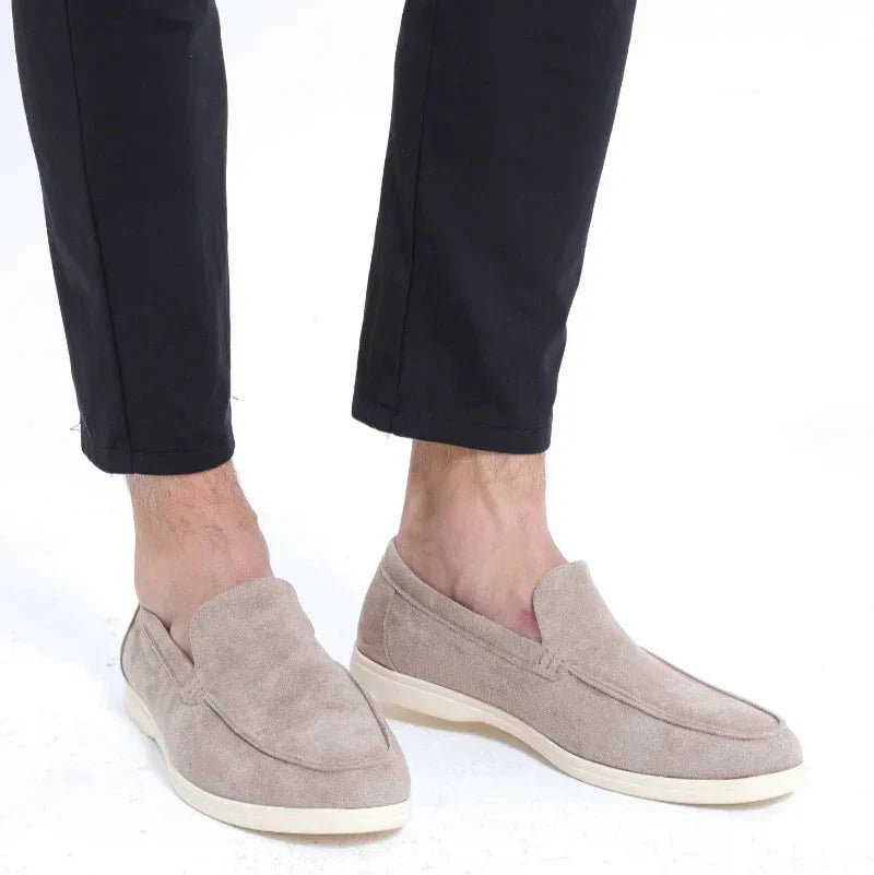 Mocassim de Camurça Masculino Venetto mocha
