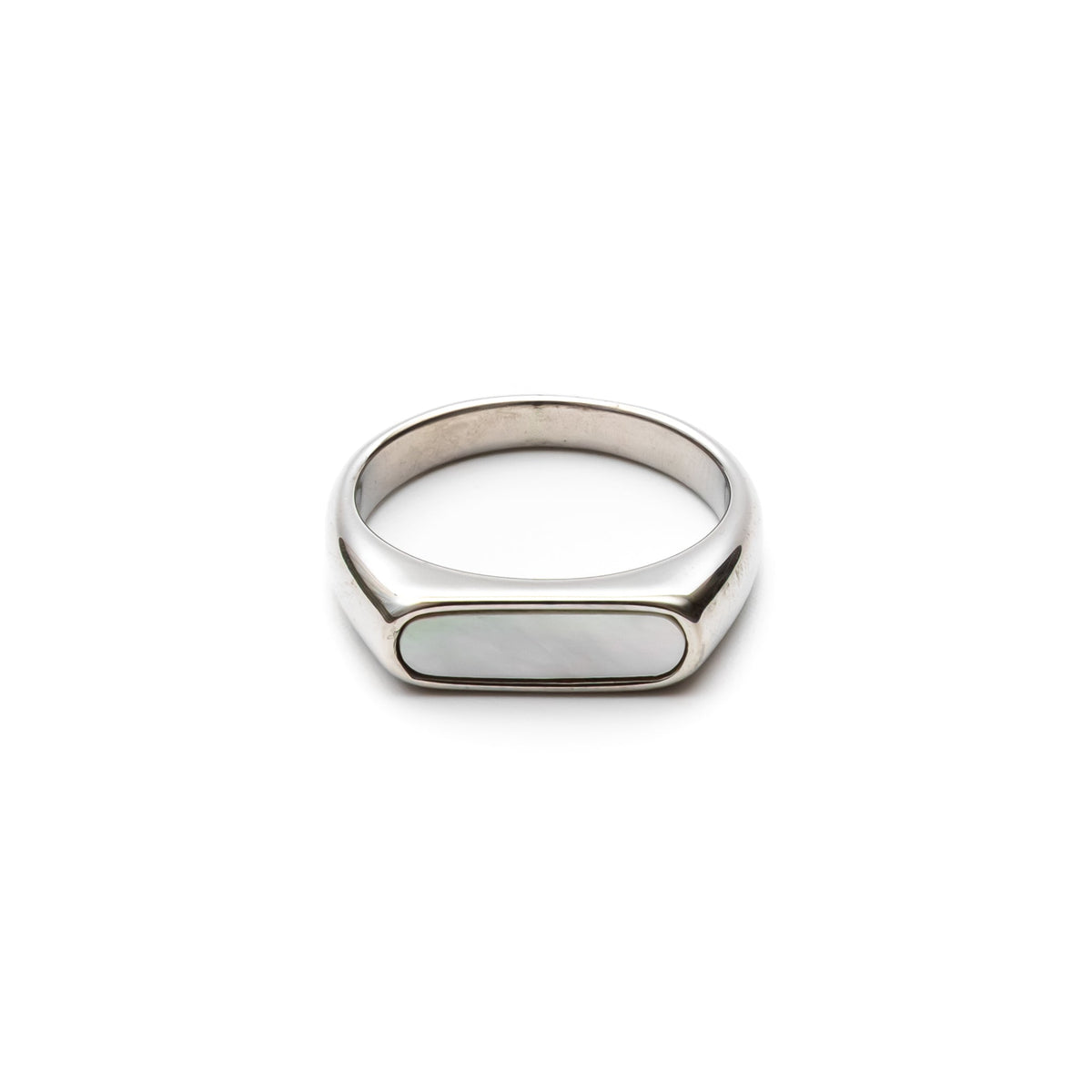 Pearl Slate Mens Ring