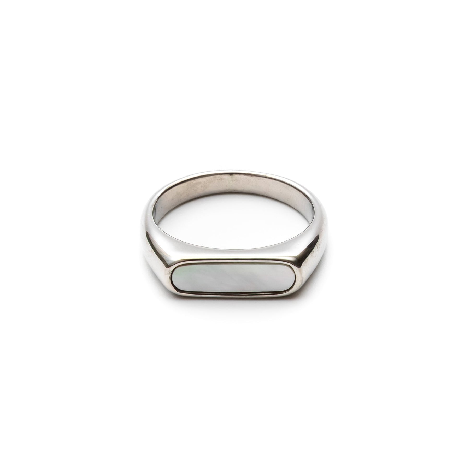 Pearl Slate Mens Ring