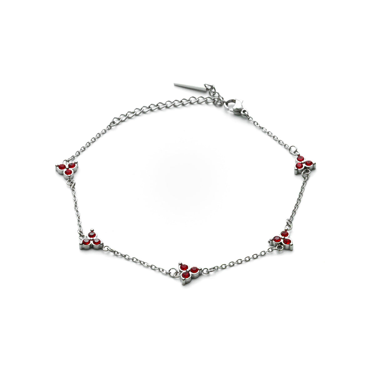 Pulseira Masculina Aco Inoxidavel Red Calist