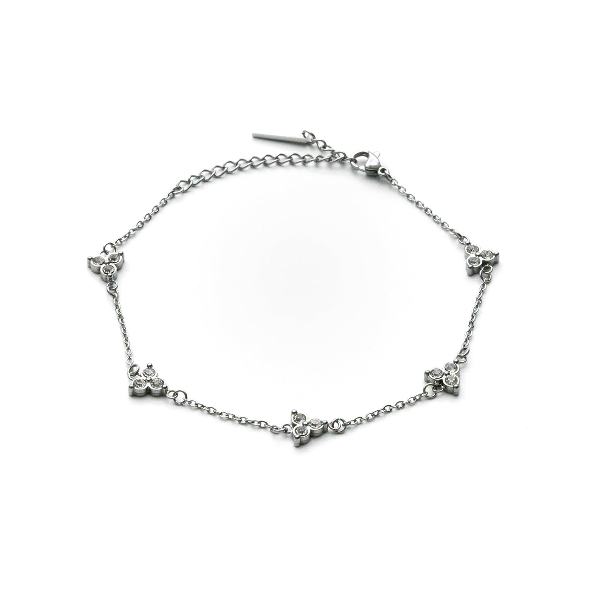 Pulseira Masculina Aco Inoxidavel White Calist