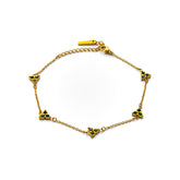 Pulseira Masculina Dourada Black Calist