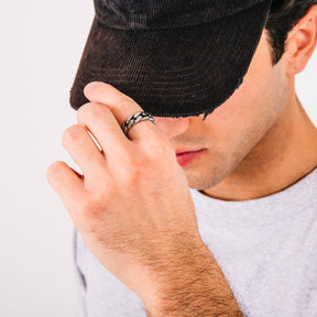 Relo Men's Stainless Steel Ring