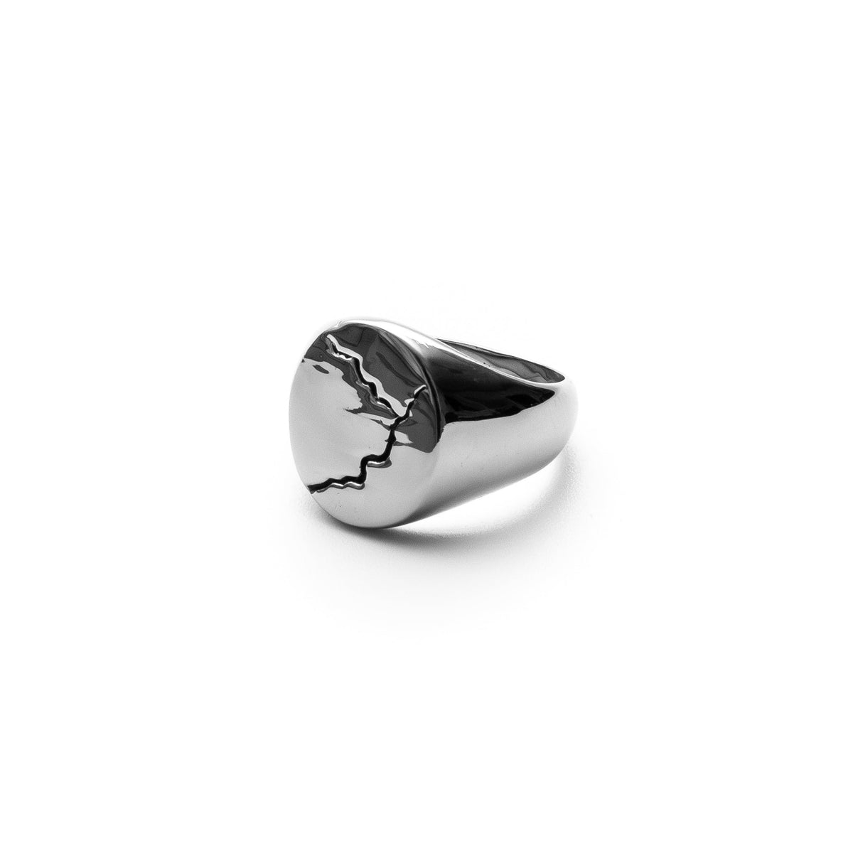Rift Mens Stainless Steel Ring