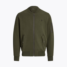 Double-Knit Bomber Jacket