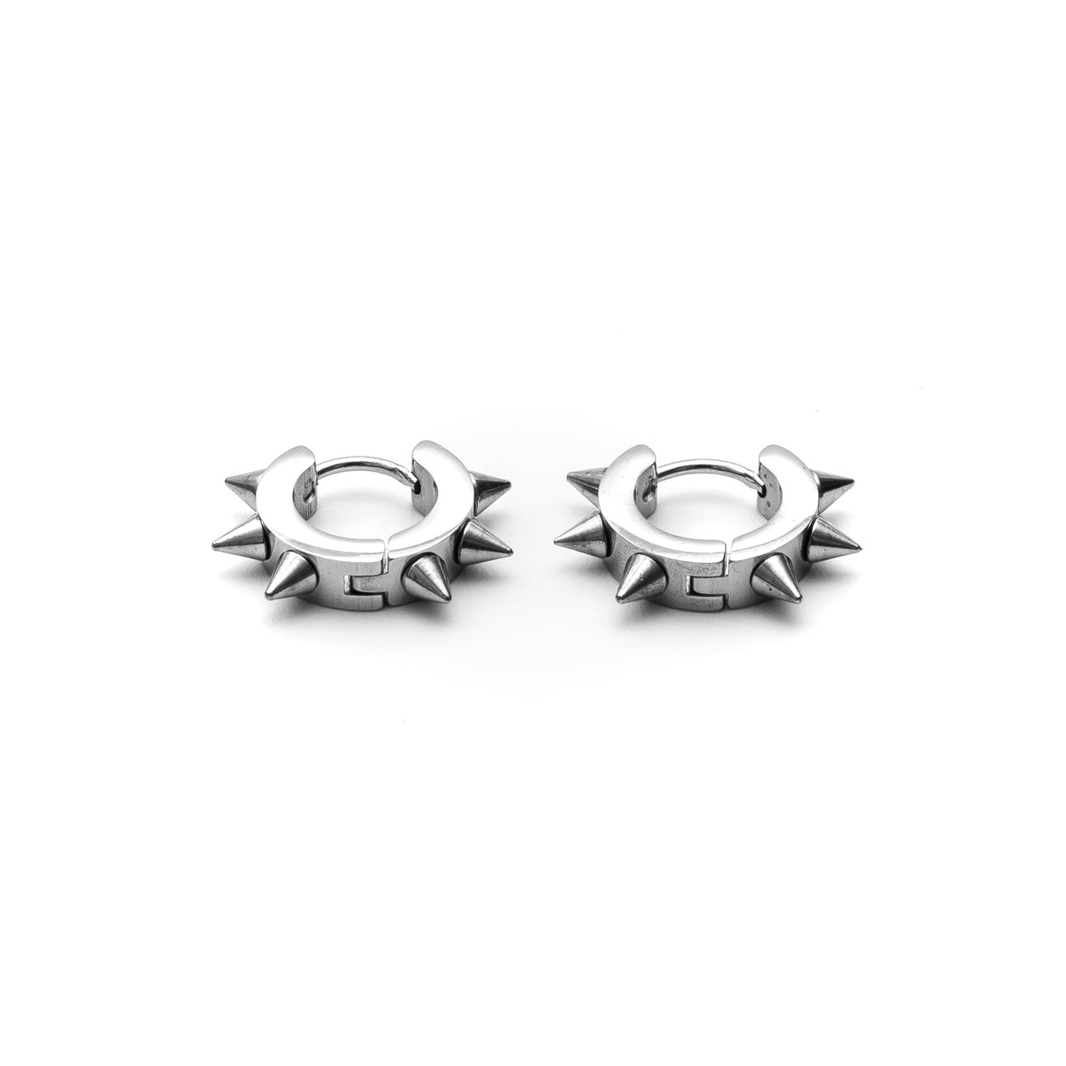 Thrash Mens Stainless Steel Earrings