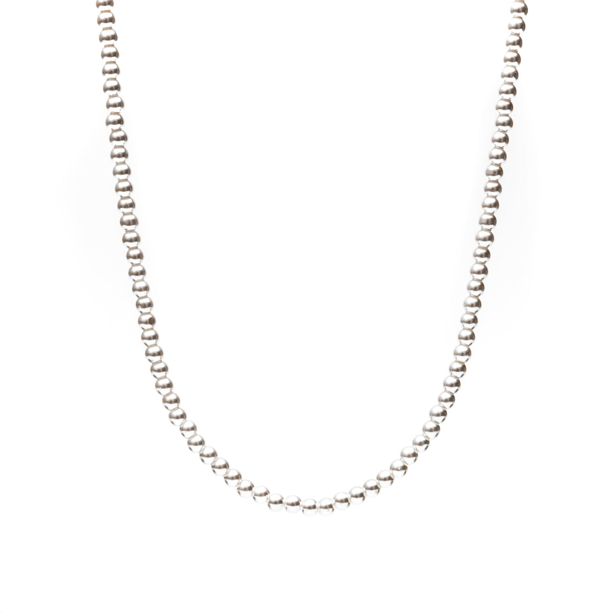 Tide Mens Stainless Steel & Pearl Chain