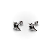 Vanta Mens Silver Earrings